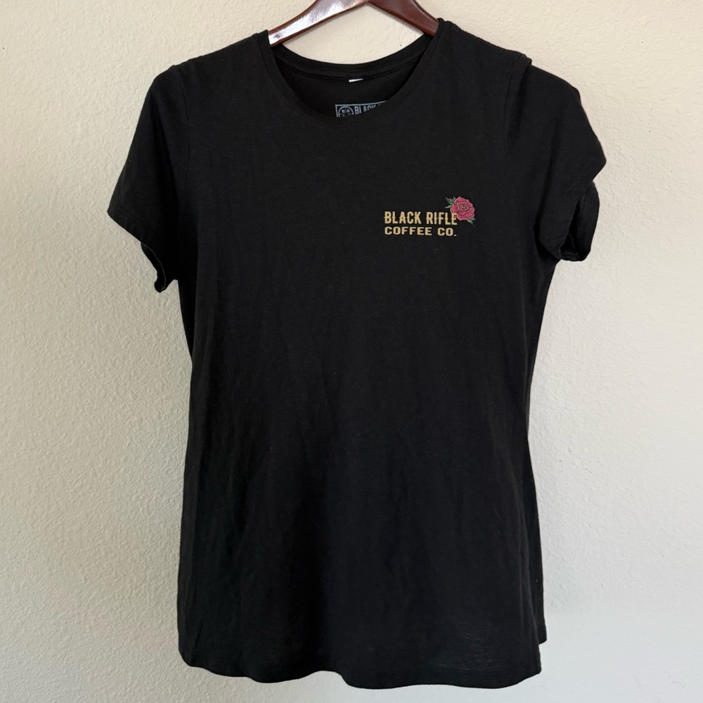 Women's Black Short Sleeve Tee